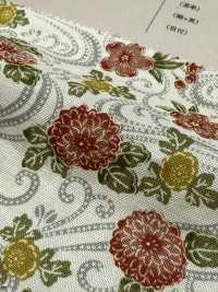 83062 SEVENBERRY® Loomstate Four Seasons Pattern Chrysanthemum Flowing Water[Textile / Fabric] VANCET Sub Photo