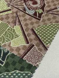 83064 SEVENBERRY® Loomstate Four Seasons Pattern Fan Checkerboard[Textile / Fabric] VANCET Sub Photo