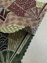 83064 SEVENBERRY® Loomstate Four Seasons Pattern Fan Checkerboard[Textile / Fabric] VANCET Sub Photo