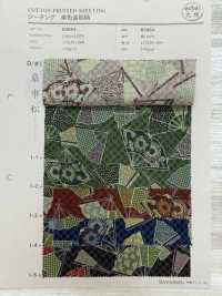 83064 SEVENBERRY® Loomstate Four Seasons Pattern Fan Checkerboard[Textile / Fabric] VANCET Sub Photo