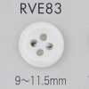 RVE83 4-hole Shell Button With Rim