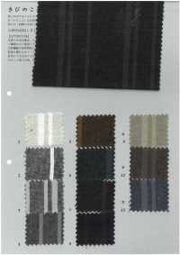 KB9001 Linen/Cotton Yarn-dyed Random Stripes[Textile / Fabric] KOYAMA Sub Photo