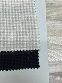 KB9004 Linen/Cotton Yarn-dyed Gingham Check[Textile / Fabric] KOYAMA Sub Photo