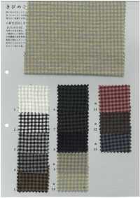 KB9004 Linen/Cotton Yarn-dyed Gingham Check[Textile / Fabric] KOYAMA Sub Photo