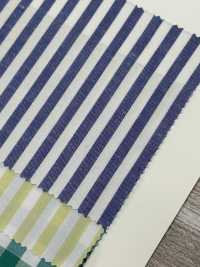 51027 Cotton Linen Typewritter Cloth Check & Stripes[Textile / Fabric] VANCET Sub Photo