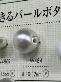 W484 Round Pearl[Miscellaneous Goods And Others] DAIYA BUTTON(DAIYA BUTTON) Sub Photo