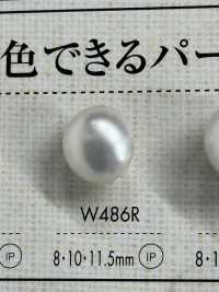 W486R Round Pearl[Miscellaneous Goods And Others] DAIYA BUTTON Sub Photo