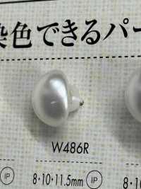 W486R Round Pearl[Miscellaneous Goods And Others] DAIYA BUTTON Sub Photo