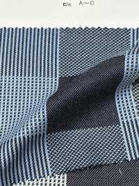 A-1692 Rope Indigo Dobby[Textile / Fabric] ARINOBE Sub Photo