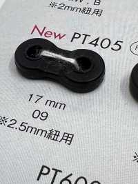PT405 Polyurethane Resin 2-hole Cord Stopper[Buckles And Ring] DAIYA BUTTON(DAIYA BUTTON) Sub Photo