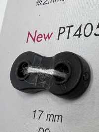 PT405 Polyurethane Resin 2-hole Cord Stopper[Buckles And Ring] DAIYA BUTTON(DAIYA BUTTON) Sub Photo