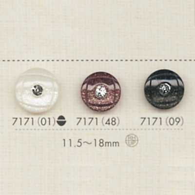 7171 Polyester Resin Button