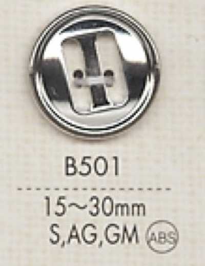 B501 ABS Resin Plated Button