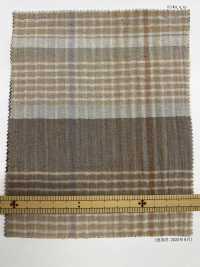 35511 40 Single Thread Cotton Voile Check Wash Finish[Textile / Fabric] SUNWELL Sub Photo