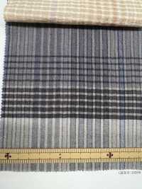 35511 40 Single Thread Cotton Voile Check Wash Finish[Textile / Fabric] SUNWELL Sub Photo
