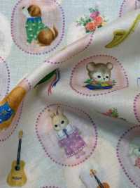 DP-4435-2 60 Lawn Digital Print (Bonbon Journey)[Textile / Fabric] HOKKOH Sub Photo