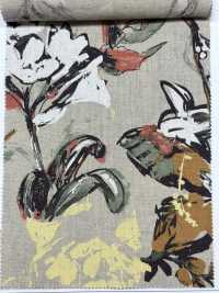 7025-700-4 Linen Loomstate(Touch Large Flower)[Textile / Fabric] HOKKOH Sub Photo