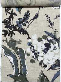 7025-700-4 Linen Loomstate(Touch Large Flower)[Textile / Fabric] HOKKOH Sub Photo