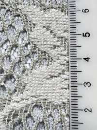 KKF8725-W-D1 Wide Width Polyester Heathered Jacquard Lace[Textile / Fabric] Uni Textile(Komon Studio) Sub Photo