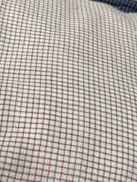 A-8057 Cotton/Wool Soft Check[Textile / Fabric] Arinobe Shoten Additional Images