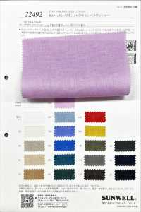 22492 60 Single- Thread/linen Mellow Canvas Washed[Textile / Fabric] SUNWELL Sub Photo