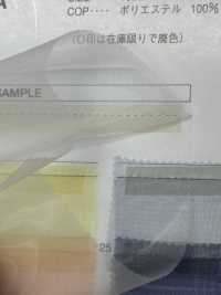 KR-2023-2A Glass Organdy[Textile / Fabric] Character Fabric Sub Photo