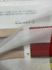 KR-163-2 Chambray Grosso Horizontal Stripes[Textile / Fabric] Kyara Fabric Sub Photo