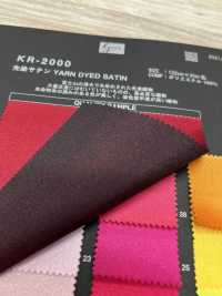 KR2000 YARN DYED SATIN[Textile / Fabric] Kyara Fabric Sub Photo