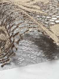 KKF8725-W-D3 Wide Width Polyester Heathered Jacquard Lace[Textile / Fabric] Uni Textile(Komon Studio) Sub Photo