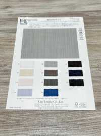 KKW2064-W-D1 Yarn Dyed 1/80 Eco Manored Voile[Textile / Fabric] Uni Textile(Komon Studio) Sub Photo