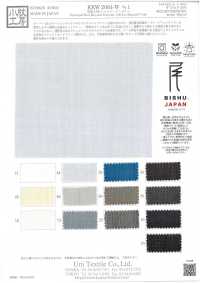 KKW2064-W-D1 Yarn Dyed 1/80 Eco Manored Voile[Textile / Fabric] Uni Textile(Komon Studio) Sub Photo