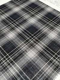 KKW2064-W-D2 Yarn Dyed 1/80 Eco Manored Voile[Textile / Fabric] Uni Textile(Komon Studio) Sub Photo