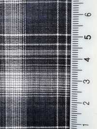 KKW2064-W-D2 Yarn Dyed 1/80 Eco Manored Voile[Textile / Fabric] Uni Textile(Komon Studio) Sub Photo