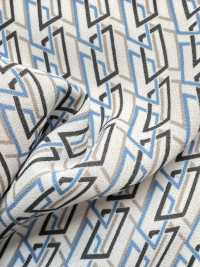 KKP2046-D107 Back Satin Roughness Surface Multicolor Print[Textile / Fabric] Uni Textile(Komon Studio) Sub Photo