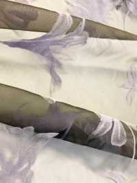 KF4005-DF-3407 Creamy Organza Gradient Flocking[Textile / Fabric] Uni Textile(Komon Studio) Sub Photo