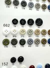 662 Giraffe Urea Resin Four-hole Button Giraffe Buttons (Twill Button Industry) Sub Photo