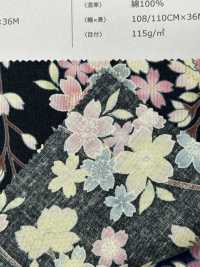 850496 SEVENBERRY® Scarce Japanese Flower Pattern[Textile / Fabric] VANCET Sub Photo