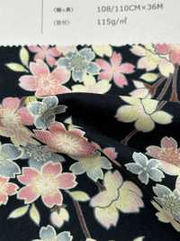 850496 SEVENBERRY® Scarce Japanese Flower Pattern[Textile / Fabric] VANCET Sub Photo