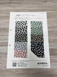 28099 80 Thread Lawn Miracle Wave Floral Print[Textile / Fabric] SUNWELL Sub Photo