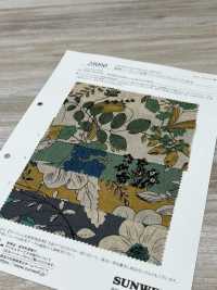 28090 Linen Linen Loomstate With Floral Print And Angel Soft Finish[Textile / Fabric] SUNWELL Sub Photo