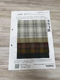 43499 (Ri) Polyester/Rayon Boucle Ombre Check[Textile / Fabric] SUNWELL Sub Photo