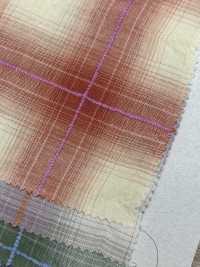35500 Fuwa.Organic Cotton Shirring Mall Yarn Check[Textile / Fabric] SUNWELL Sub Photo