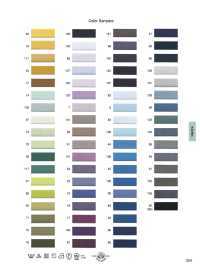 6233-SAMPLE 6233 Grosgrain Stretch Binder Sample Card ROSE BRAND(Marushin) Sub Photo