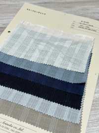 A-8143 Ramie Dobby Check[Textile / Fabric] ARINOBE Sub Photo