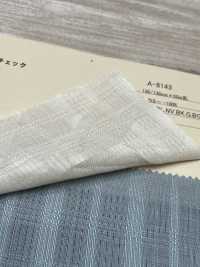 A-8143 Ramie Dobby Check[Textile / Fabric] ARINOBE Sub Photo