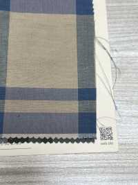 A-8045 Cotton Silk Big Check[Textile / Fabric] ARINOBE Sub Photo