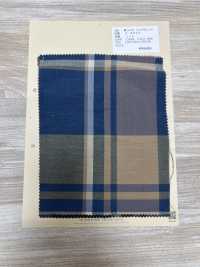 A-8045 Cotton Silk Big Check[Textile / Fabric] ARINOBE Sub Photo