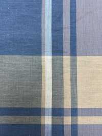 A-8045 Cotton Silk Big Check[Textile / Fabric] ARINOBE Sub Photo