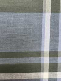 A-8045 Cotton Silk Big Check[Textile / Fabric] ARINOBE Sub Photo
