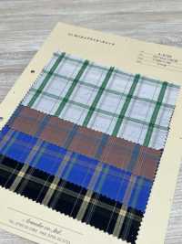 A-8153 C/L 60/1 Typewritter Cloth Check[Textile / Fabric] ARINOBE CO., LTD. Sub Photo